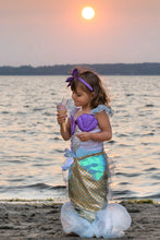 Load image into Gallery viewer, Great Pretenders Mermaid Dress &amp; Headband (Lilac)