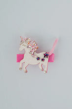 Load image into Gallery viewer, Great Pretenders Boutique Tassy Tail Unicorn Hairclip