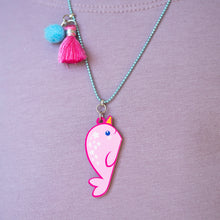 Load image into Gallery viewer, Calico Kourtney Necklace - Narwhal BFF