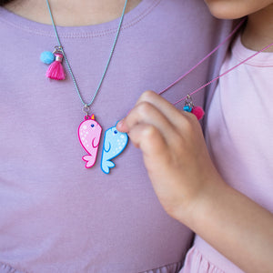 Calico Kourtney Necklace - Narwhal BFF