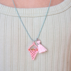 Calico Charlie Necklace - Ice Cream