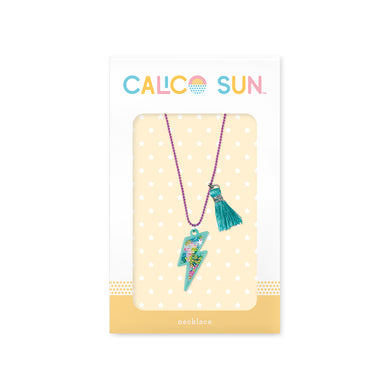 Calico Charlie Necklace - Lightning Bolt