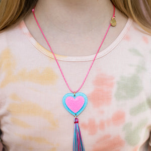 Calico Alexa Necklace - Heart