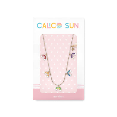 Calico Amy Necklace - Amy Necklace - Rainbow