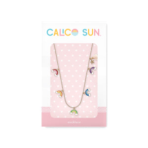 Calico Amy Necklace - Amy Necklace - Rainbow