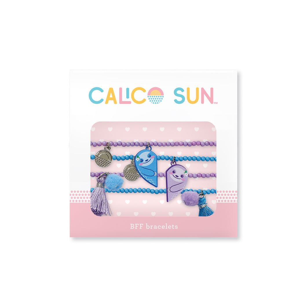 Calico Kourtney Bracelets - Sloth BFF