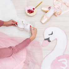 Load image into Gallery viewer, Sass and Belle Freya Swan Shaped Rug