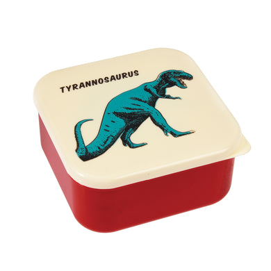 Rex London Prehistoric Land Snack Boxes (set Of 3)