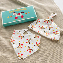 Load image into Gallery viewer, Rex London Charlie The Horse Organic Cotton Babies Hat And Bib Set