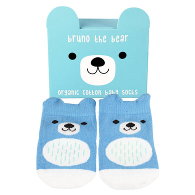 Rex London Bruno The Bear Socks (one Pair)