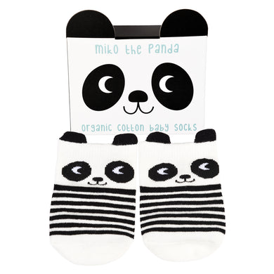 Rex London Miko The Panda Socks (one Pair)