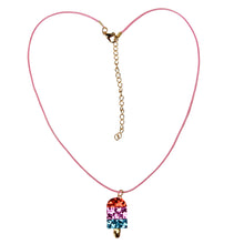 Load image into Gallery viewer, Rex London Ice Lolly Glitter Necklace