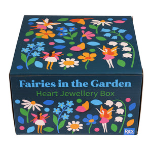 Rex London Fairies In The Garden Heart Jewellery Box