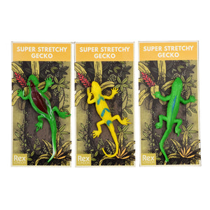 Rex London Assorted Super Stretchy Gecko