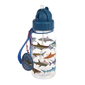 Rex London Sharks Kids Water Bottle