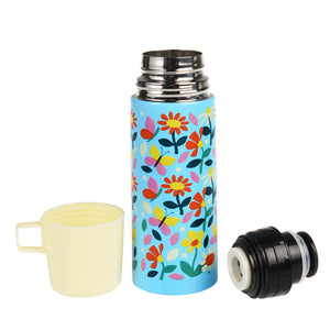 Rex London Butterfly Garden Flask And Cup