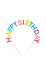 Load image into Gallery viewer, Great Pretenders Happy Birthday Multi Headband