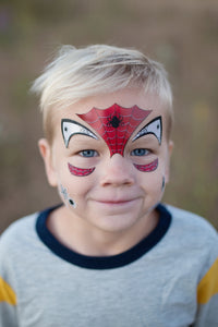 Great Pretenders Spider Face Stickers