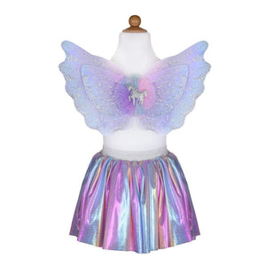 Great Pretenders Unicorn Skirt & Wings, Pastel