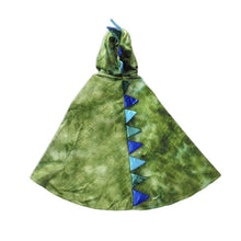 Load image into Gallery viewer, Great Pretenders Dragon Cape with Claws Green