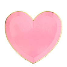 Load image into Gallery viewer, Meri Meri Pastel Palette Heart Large Plates