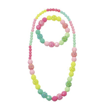 Load image into Gallery viewer, Great Pretenders Vividly Vibrant Necklace and Bracelet Set