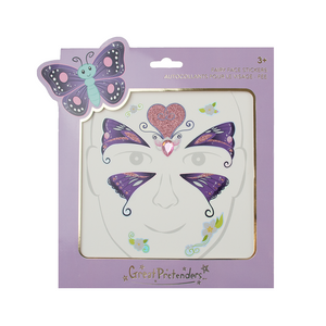 Great Pretenders Butterfly Fairy Face Stickers