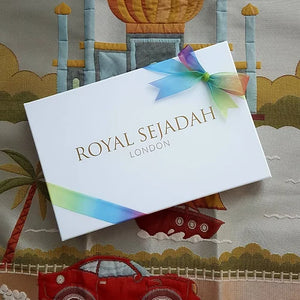 Royal Sejadah Kids' Luxury Prayer Mat - Prayer Rug - Janamaz - Sail Boat