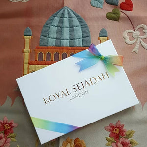 Royal Sejadah Kids' Luxury Prayer Mat - Prayer Rug - Janamaz - Flowers