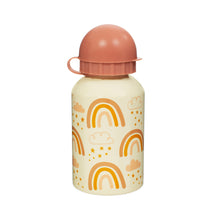 Load image into Gallery viewer, Sass &amp; Belle Earth Rainbow Kids Metal Water Bottle