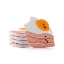 Load image into Gallery viewer, Loulou Lollipop Bacon And Egg Teether Set
