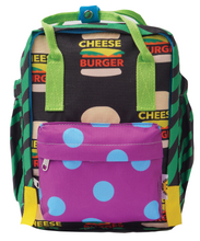 Load image into Gallery viewer, Doo Wop Kids - Cheeseburger Yum Mini Back Pack