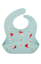 Load image into Gallery viewer, Loulou Lollipop Silicone Bib Printed - Cardinal