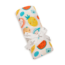 Load image into Gallery viewer, Loulou Lollipop Swaddle - Cutie Fruits