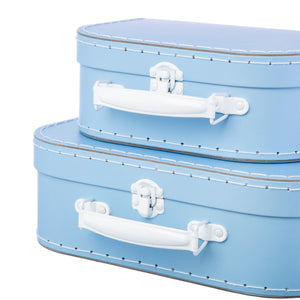 Sass and Belle Pastel Blue Suitcases - Set of 2