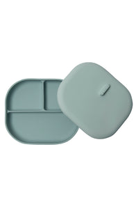 (SALE) Loulou Lollipop - Divided Plate With Lid - Blue