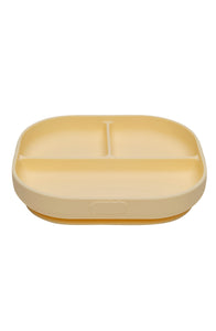 Loulou Lollipop - Divided Plate With Lid - Sunny Yellow