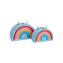 Load image into Gallery viewer, Sass and Belle Chasing Rainbows Suitcases