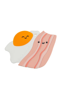 Loulou Lollipop Bacon And Egg Teether Set