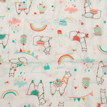 Load image into Gallery viewer, Loulou Lollipop Swaddle - Llama
