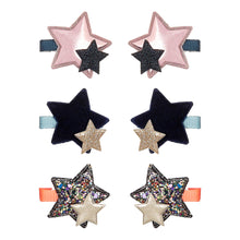 Load image into Gallery viewer, Mimi &amp; Lula Mini layered star clips
