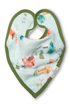 Load image into Gallery viewer, Loulou Lollipop Bandana Bib Set - Merry and Bright