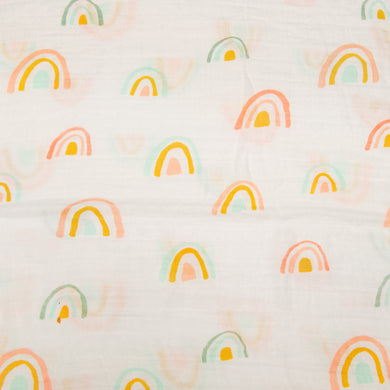 Loulou Lollipop Swaddle - Pastel Rainbow