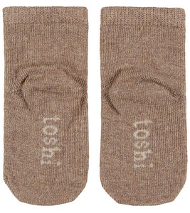 Toshi Organic Baby Socks Cocoa