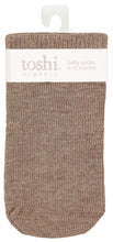 Load image into Gallery viewer, Toshi Organic Baby Socks Cocoa