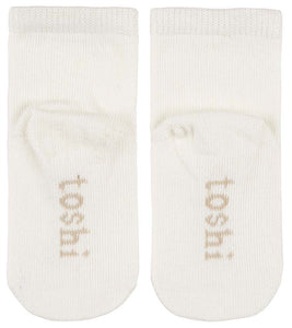 Toshi Organic Baby Socks Dreamtime Cream