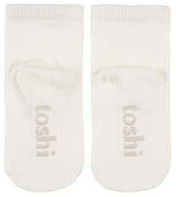Load image into Gallery viewer, Toshi Organic Baby Socks Dreamtime Cream