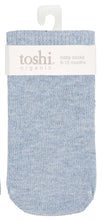 Load image into Gallery viewer, Toshi Organic Baby Socks Tide