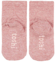 Load image into Gallery viewer, Toshi Organic Baby Socks Wild Rose
