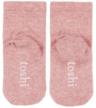 Load image into Gallery viewer, Toshi Organic Baby Socks Wild Rose